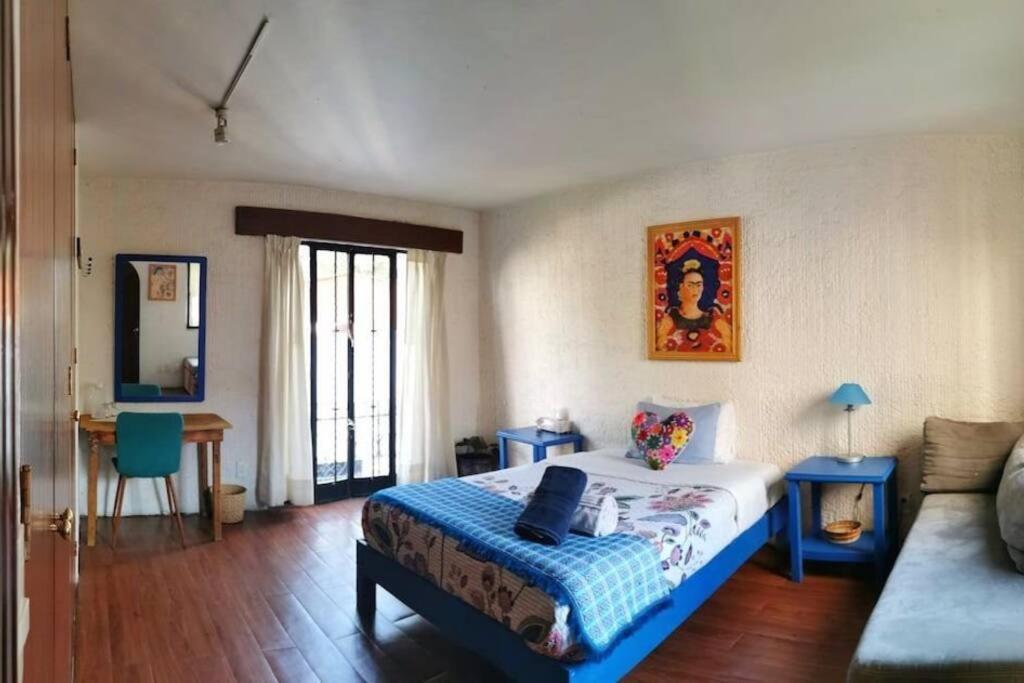 Villa Casa Ayvar. Espectacular Villa Colonial En El Corazon De Coyoacan. Kota Meksiko Bagian luar foto