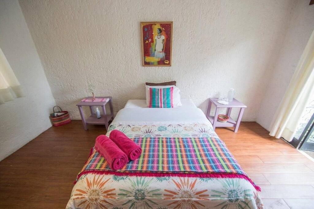 Villa Casa Ayvar. Espectacular Villa Colonial En El Corazon De Coyoacan. Kota Meksiko Bagian luar foto